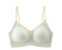Soutien-gorge en gros, nouvelles marques, imprimé floral rose, soutien-gorge en nylon à bretelles pour femmes, taille D, grande taille