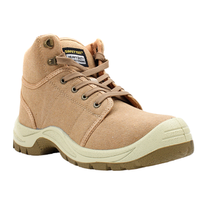 Men's Comfortable Oxford Fabric <b>Safety</b> <b>Shoes</b> Lightweight Anti-Crush Anti-Puncture for <b>Work</b> in Spring for Factory Use - Product Image 4