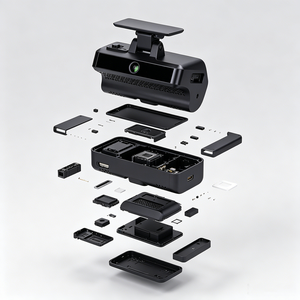 Dash <span class=keywords><strong>Cam</strong></span> Commerciale Intelligente AI a 4 Canali con WiFi 2K Integrato, Registratore per Flotte 4G LTE con SOS e Audio Bidirezionale per App di Taxi e Vehicoli Condivisi (ODM) - Product Image 2