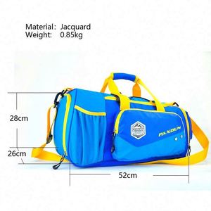 Sac de sport et de voyage personnalisé en tissu Oxford recyclé, grande capacité, imperméable, pour homme - Product Image 3