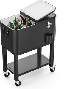 Mueble vintage, caja refrigerada y aislada, cubitera, mueble de comedor, mueble refrigerado - Product Image 1