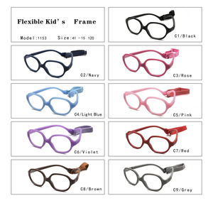 Monturas ópticas personalizadas TR90 para niños al por mayor, flexibles y cómodas para niños y niñas montura de gafas, gafas para Miopía - Product Image 4