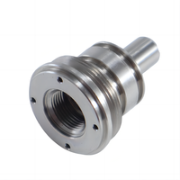 Pièces usinées CNC en acier inoxydable avec refroidissement liquide, perçage profond, brochage, électroérosion à fil, services OEM personnalisés