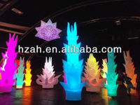 Plantes aquatiques gonflables d'algues gonflables d'éclairage coloré pour des accessoires de fête décoratifs