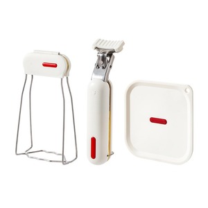 Pince anti-brûlure Imakara en acier inoxydable antidérapante pour casseroles, assiettes et cuiseurs vapeur, pour une manipulation sûre - Product Image 5