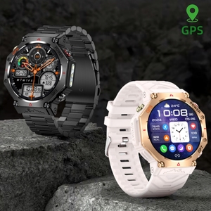 <span class=keywords><strong>Reloj</strong></span> <span class=keywords><strong>Inteligente</strong></span> GPS KC91 2025 con Linterna para Exteriores, <span class=keywords><strong>Reloj</strong></span> <span class=keywords><strong>Inteligente</strong></span> GPS para Deportes al Aire Libre y Montañismo para Hombre con Batería de Ultra Larga Duración - Product Image 3
