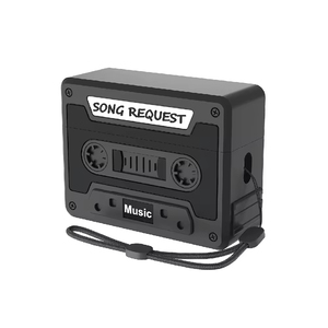 Étui en silicone liquide au design rétro cassette pour écouteurs sans fil - Protection intégrale antichoc, anti-traces de doigts, style sculpté 3D - Product Image 3