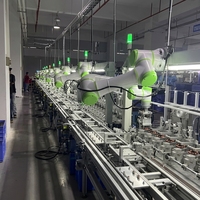 Robot collaboratif 6 axes CGXi G6, bras robotisé 6 kg 917 mm, moteur en acier inoxydable pour meulage, ébavurage, soudage, collage, et manutention de machines CNC