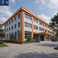 Bâtiment en structure d'acier résistant aux séismes, couleur personnalisée, entrepôt préfabriqué à ossature portique, fournisseur d'usine de Chongqing