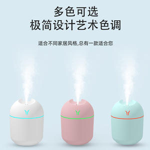 Mini High Mist Usb Humidifier Small Desktop For Home Use With Aroma Diffuser Less Than 0.5L Water Tank Capacity - Product Image 4