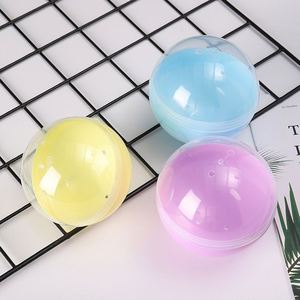 Cápsulas de Gachapon Transparentes y Coloridas de Plástico PP de Grado Alimenticio, Ecológicas, de 2 Piezas, de 28mm-200mm, Venta al Por Mayor - Product Image 3