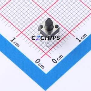 KH-4.5X4.5X5.5H-TJ Tactile Switch Through hole Component (THT) Switch 4.5mm 4.5mm 5.5mm - Product Image 1