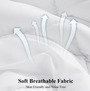 ชุดเครื่องนอนสุดหรูของโรงแรม100% ผ้าฝ้ายกัน<span class=keywords><strong>ขน</strong></span><span class=keywords><strong>เป็ด</strong></span>100% เส้นใยโพลีเอสเตอร์ผ้าห่มนวมสอดผ้านวมคลุมเตียงสบาย - Product Image 4