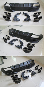 Autopartes Kits de carrocería de coche <span class=keywords><strong>GLE</strong></span> <span class=keywords><strong>63S</strong></span> <span class=keywords><strong>Amg</strong></span> parachoques trasero tubos de cola labio trasero para <span class=keywords><strong>Mercedes</strong></span> Benz W292 X292 <span class=keywords><strong>Gle</strong></span> Couper 2015-2020 - Product Image 3