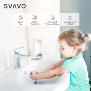 เครื่องจ่ายสบู่แบบเซ็นเซอร์ไร้สัมผัสสำหรับห้องครัวและห้องน้ำ รุ่น V-370 ใช้พลังงานจากแบตเตอรี่ จ่ายสบู่โฟมอัตโนมัติ - Product Image 3