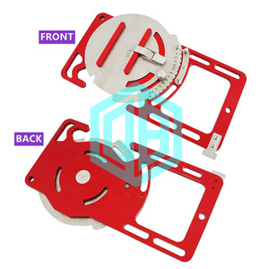 Abrazadera de riel de guía de ángulo ajustable <span class=keywords><strong>para</strong></span> carpintería <span class=keywords><strong>para</strong></span> <span class=keywords><strong>Sierra</strong></span> <span class=keywords><strong>Circular</strong></span> eléctrica, máquina de grabado, tabla de corte de ángulo, herramienta auxiliar - Product Image 6