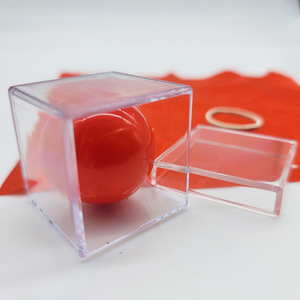Copper Wall and Iron Barrier, <b>Red</b> Ball Through the Transparent <b>Box</b>, King Magic Magic Props, Children's Holiday Toys and <b>Gifts</b> - Product Image 2