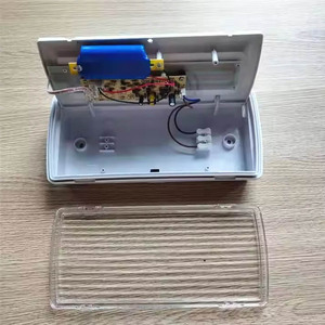 8w הוביל אור חירום אור קיר קטן רכוב ip65 עמיד למים מנורת פלסטיק עם 62 יח "ד אור ל 6 שעות חירום חירום - Product Image 4