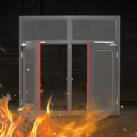 Ventana Corredera de Acero Inoxidable Personalizada de Fábrica, Resistente al Fuego, Aislamiento Térmico, Resistente a Explosiones, para Edificios Comerciales, OEM, ODM, Personalizada
