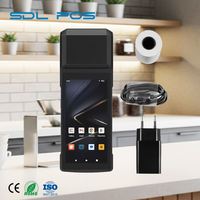 Impresora de Recibos Portátil con Escáner de Código de Barras 2D, Posicionamiento A-Gps, Impresión Rápida, Pantalla HD Clara, Ideal para Tiendas de Conveniencia y Cajeros, Sdlpos