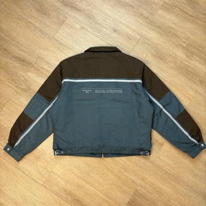 Chaqueta Corta con Cremallera para Hombre, Invierno, Logotipo Personalizado Topshow, Chaqueta Cortavientos Reflectante de Poliéster y Algodón para Hombre - Product Image 6