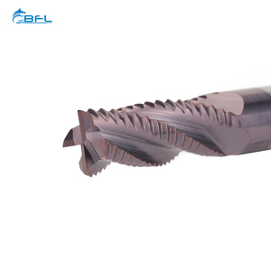 BFL Solid Carbide 4 <strong>Flute</strong> 16 Mm Rougher <strong>End</strong> <strong>Mill</strong> <strong>End</strong> <strong>Mill</strong> Cutters For CNC Router Bits - Product Image 1