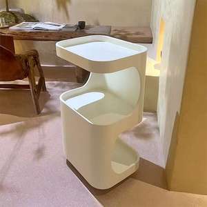 Carrito de Belleza Multifuncional 2026 Beauty Shopalon, Carrito de Equipamiento de Belleza ABS Blanco y Rosa para Spa - Product Image 4