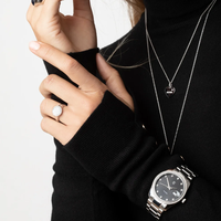 Bague signet personnalisable en acier inoxydable Jietao, plaquée or 18 carats PVD, avec halo de zirconiums cubiques, bijou vierge personnalisé pour cadeau de Noël