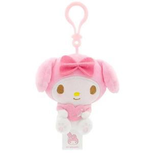 Porte-clés pendentif en peluche Kuromi My Melody Half Fish sous licence officielle, sac à dos, chat KT, rembourrage en coton PP, 14+ - Product Image 6