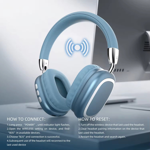 Headphone Nirkabel 10 Jam Waktu Putar Headphone Lipat - Product Image 4