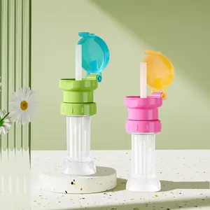 Mineral Water Bottle Cap Converter Head With Straw Cap Baby Child Outing Leak-proof Fitting Baby Silicone Products