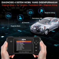 Scanner OBD2 ANCEL FX2000 avec étui de protection, outil de diagnostic 4 systèmes : moteur, ABS, SRS, transmission