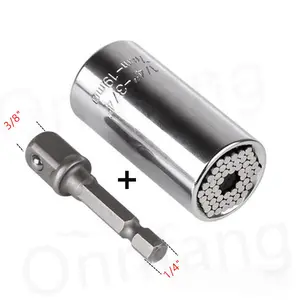 7-19Mm Ổ Cắm Đa Năng Cờ Lê Dụng Cụ Cầm Tay Máy Khoan Bit Bộ Chuyển Đổi Ổ Cắm