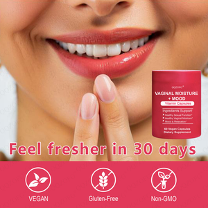 Kapsul Vitamin Kelembapan Vagina + Peningkat Suasana Hati |   Suplemen Ashwagandha & GABA untuk Kesehatan & Relaksasi Kewanitaan - Product Image 5