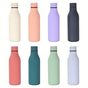 Custom Logo 550ml <b>Double</b> <b>Wall</b> Stainless Steel Water Bottle Vacuum Travel <b>Mug</b> for Outdoor Sports & Camping Durable Drinking Cup - Product Image 1