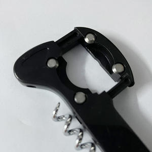 Tire-bouchon en acier inoxydable Yangjiang 14,5x4cm, design plat, pour ouvrir les bouteilles de vin - Product Image 1