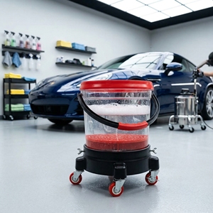 Seau de lavage auto transparent ultra-clair en plastique 18L - Product Image 5