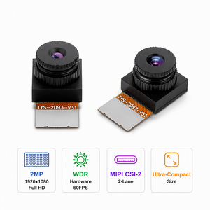 โมดูลกล้อง 2MP GC2093 MIPI ความละเอียด 1080P 60fps WDR สำหรับกล้องติดรถยนต์ กล้องถอยหลัง และระบบมองภาพรอบทิศทาง - Product Image 1