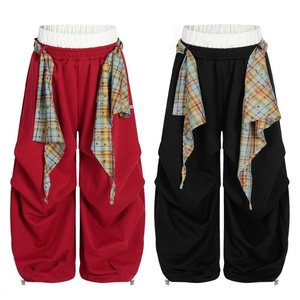 <span class=keywords><strong>Pantalones</strong></span> Deportivos Personalizados de Alta Calidad, Estilo Casual, con Costuras Decorativas, Corte Holgado, Estilo Y2K, Hip Hop, con Rayas Bordadas - Product Image 5