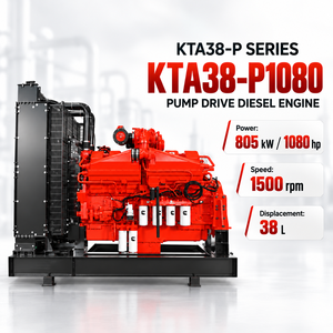 Motor Diésel Cummins KTA38-P1080 de Alta Potencia para Bombas, 805kW 1080hp 1500rpm 38L <span class=keywords><strong>V12</strong></span>, para Sistemas de Bombeo de Emergencia - Product Image 1