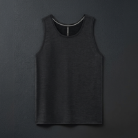 T-shirt sans manches en coton 100% pour hommes, utilisation estivale, choix parfait pour le travail et les loisirs, fabricant de t-shirt de gymnastique sans manches