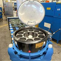 Séchoir rotatif centrifuge industriel en acier inoxydable, déshydrateur de sacs d'aliments et de légumes, viande, champignon, riz, fruits de mer-Moteur clé