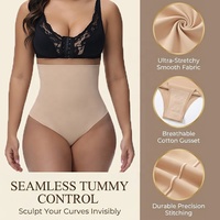 YiQun Vente en gros Culottes gainantes taille haute respirantes avec logo personnalisé, grandes tailles, pour femmes