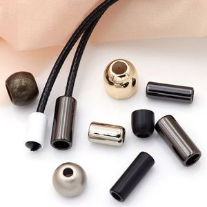Bouchon d'extrémité en métal de haute qualité cordon extrémités de corde serrures Clips de lanière serrure d'extrémité de cordon sans nickel pour accessoire de cordons de vêtement - Product Image 1