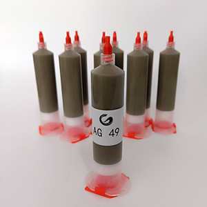 Pâte à souder en alliage d'argent TiBright sans cadmium, concentrations 50%, 49%, 45%, 40%, 35% pour outils de soudage et applications AC - Product Image 1