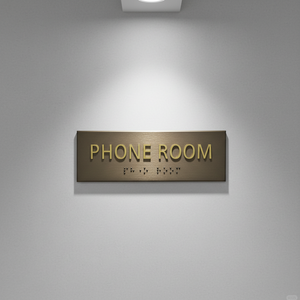 Plaque <span class=keywords><strong>de</strong></span> porte personnalisée en acrylique avec nom d'<span class=keywords><strong>entreprise</strong></span> et numéro Braille pour hôtel - Vente chaude - Product Image 3