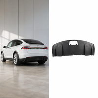 Plaque de protection inférieure du pare-chocs arrière pour Tesla Model X 2016-2022, sous-châssis, sous-plaque, remplacement en plastique 1058356-00-C