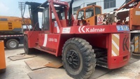Chariot élévateur lourd en conteneur Kalmar suédois d'occasion d'origine Chariot élévateur gerbeur à fourche 45 tonnes/50t Reach/Gerbeur de conteneurs Kalmar 45t d'occasion