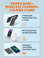 Chargeur sans fil magnétique LDNIO 15W 10000mah Mini Power Bank Batterie externe Powerbank pour iPhone 14 Pro Max