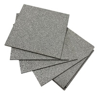 Plaque de titane poreuse ultra-mince 0,3-3 mm, plane de précision sans bavures, plaque de titane spécialisée pour les couches de diffusion de nouvelles énergies